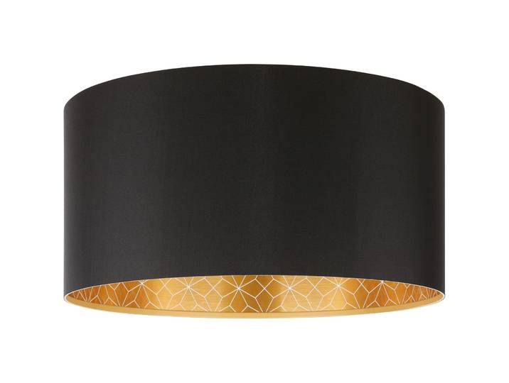 Eglo Deckenlampe Zaragoza Schwarz Stahl B 47.5 cm - Deckenlampe