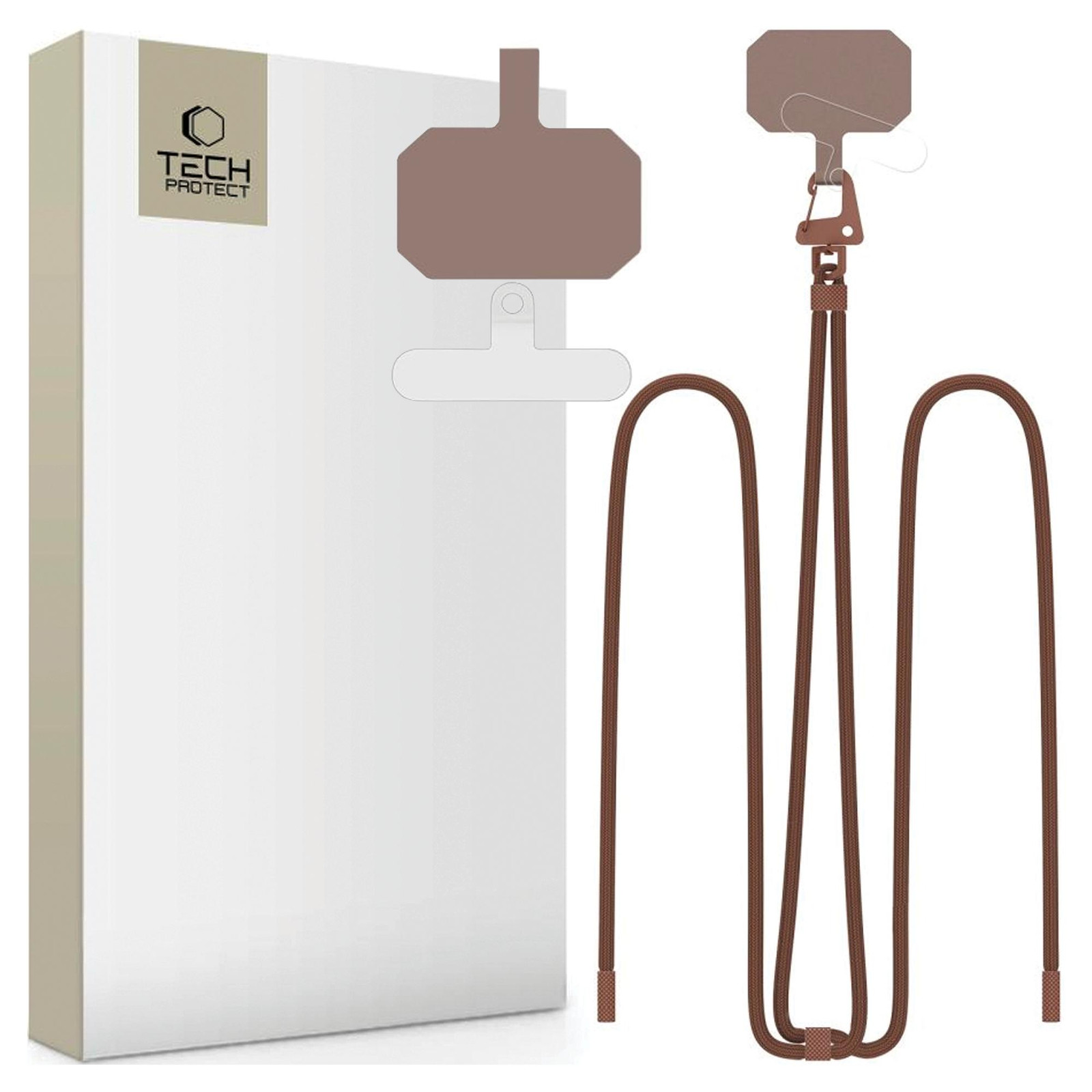 Tech-Protect C5S Draagriem, chocoladebruin