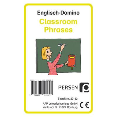 Englisch-Domino: Classroom Phrases, Game von Josephine Finkenstein, Persen Verlag in der AAP Lehrerwelt GmbH, 978-3-403-20162-5