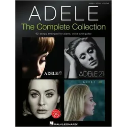 Adele: The Complete Collection - 62 Songs Arranged for Piano, Voice and Guitar, Ratgeber von Adele