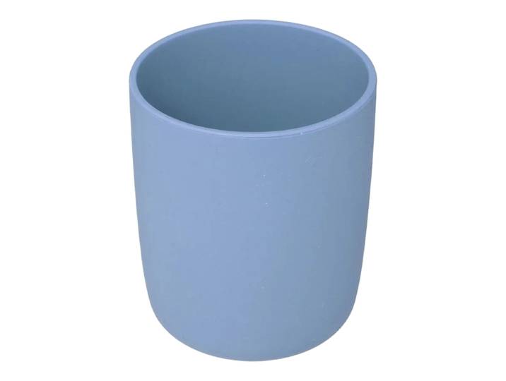 Atmosphera Siliconen Kinder Eetset - Blauw, 4 stuks