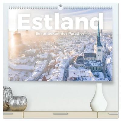 Estland - Ein unbekanntes Paradies. (hochwertiger Premium Wandkalender 2026 DIN A2 quer), Kunstdruck in Hochglanz