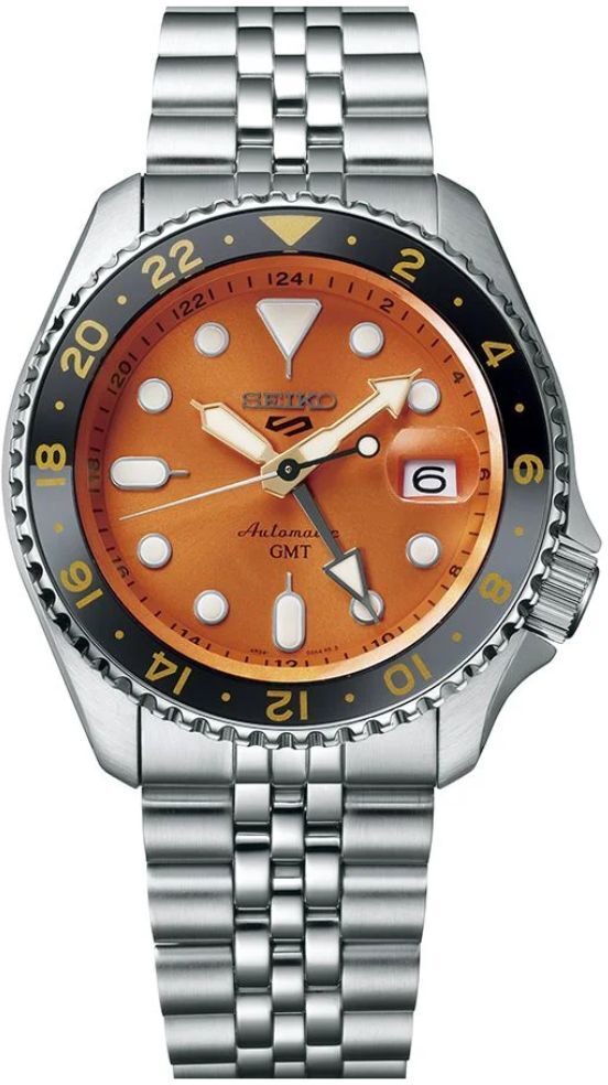 Seiko 5 Sports GMT Automatic SSK005K1 rannekello