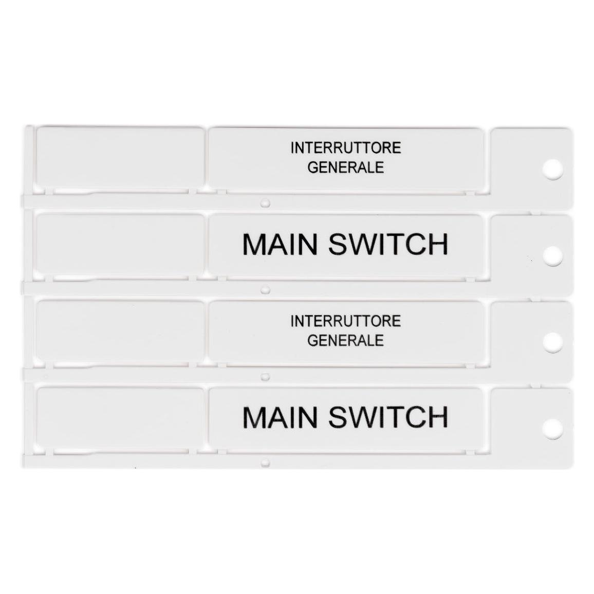 Brady Kennzeichnung, weiss, 15 x 67 mm (TAG 15X67 WHITE)