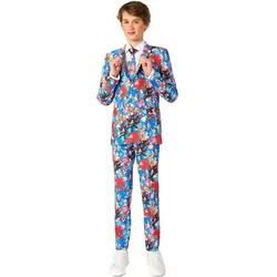 OppoSuits Sonic the Hedgehog Anzug für Jugendliche (158, 164)