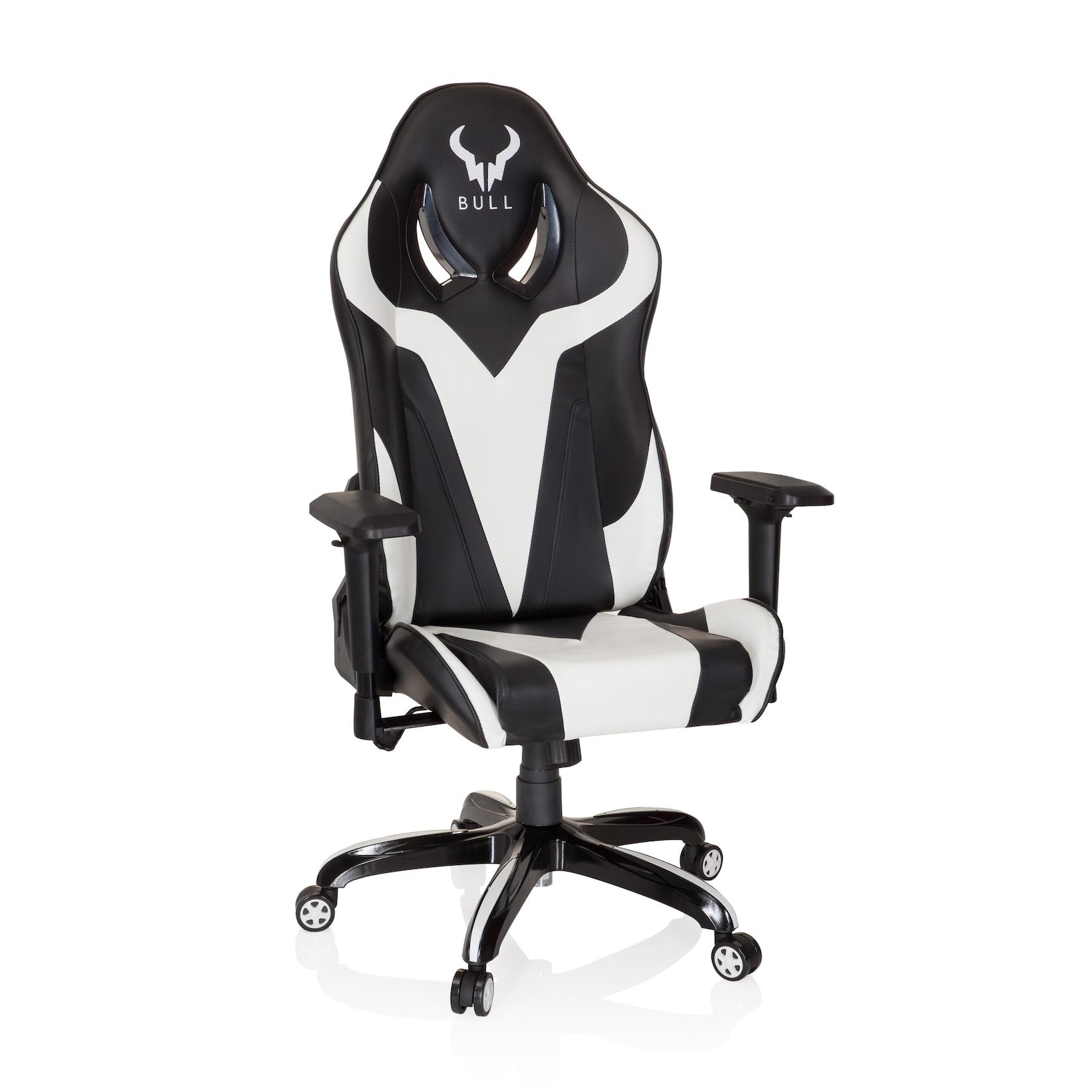 hjh OFFICE Gamingstuhl PROMOTER I Kunstleder mit Armlehnen (höhenverstellbar)