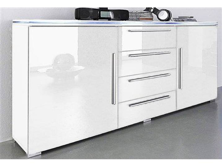 Sideboard HÖLTKEMEYER Line , weiss (weiß), Sideboards, Sideboard, Breite 135 cm