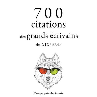 700 citations des grands écrivains du XIXe siècle - Alexandre Dumas,Víctor Hugo,Guy de Maupassant,Gustave Flaubert,Fyodor Dostoevsky, Audio,