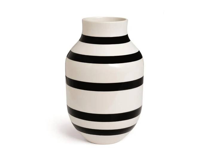Kähler Vase Omaggio grand noir