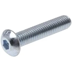 RS PRO, Schrauben, BZP socket button head screw, M5x25 (50 Schrauben pro Stück)