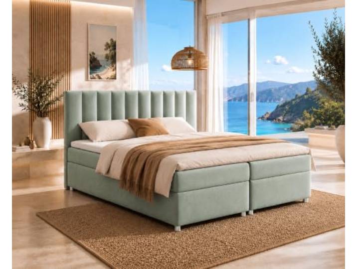Best For Home Trinity K-10 Boxspringbett 180x200 mit Topper & Bettkasten