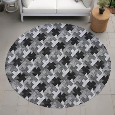 Addison Rugs Machine Washable Indoor/ Outdoor Modern Becker Chantille Rug