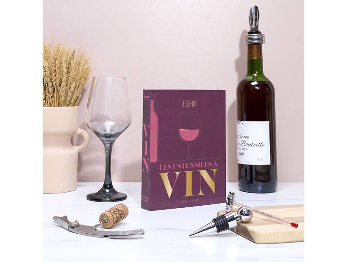 Coffret Livre Vin M6