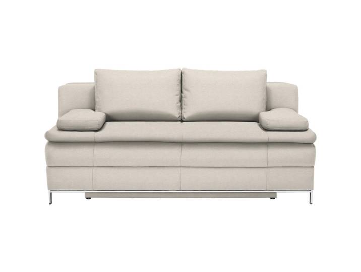 Novel Boxspringsofa Centa, Creme, Metall, Uni, 2-Sitzer, Füllung: Schaumstoff, 200x93x107 cm, Stoffauswahl, Wohnzimmer, Sofas & Couches, Schlafsofas, Schlafsofas mit Bettkasten