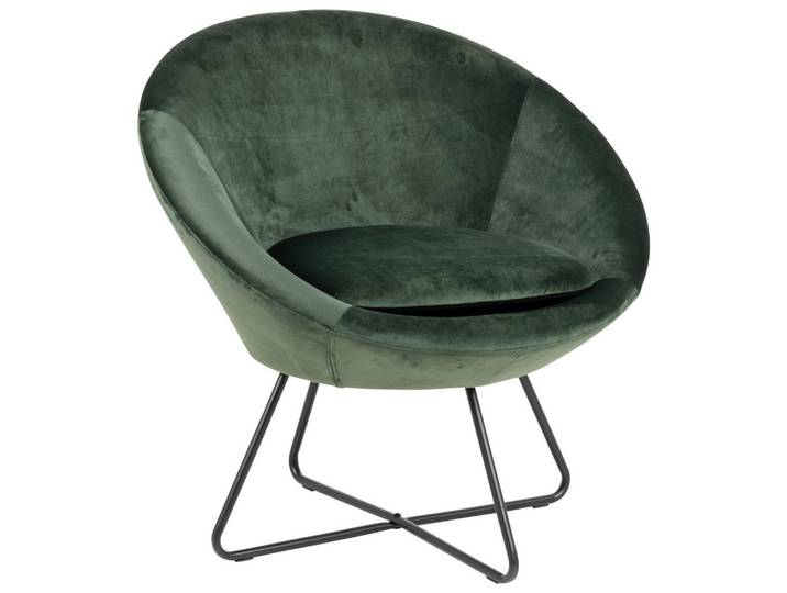 Livetastic Sessel, Dunkelgrün, Metall, 82.0x79.0x72.5 cm, Wohnzimmer, Sessel, Sonstige Sessel
