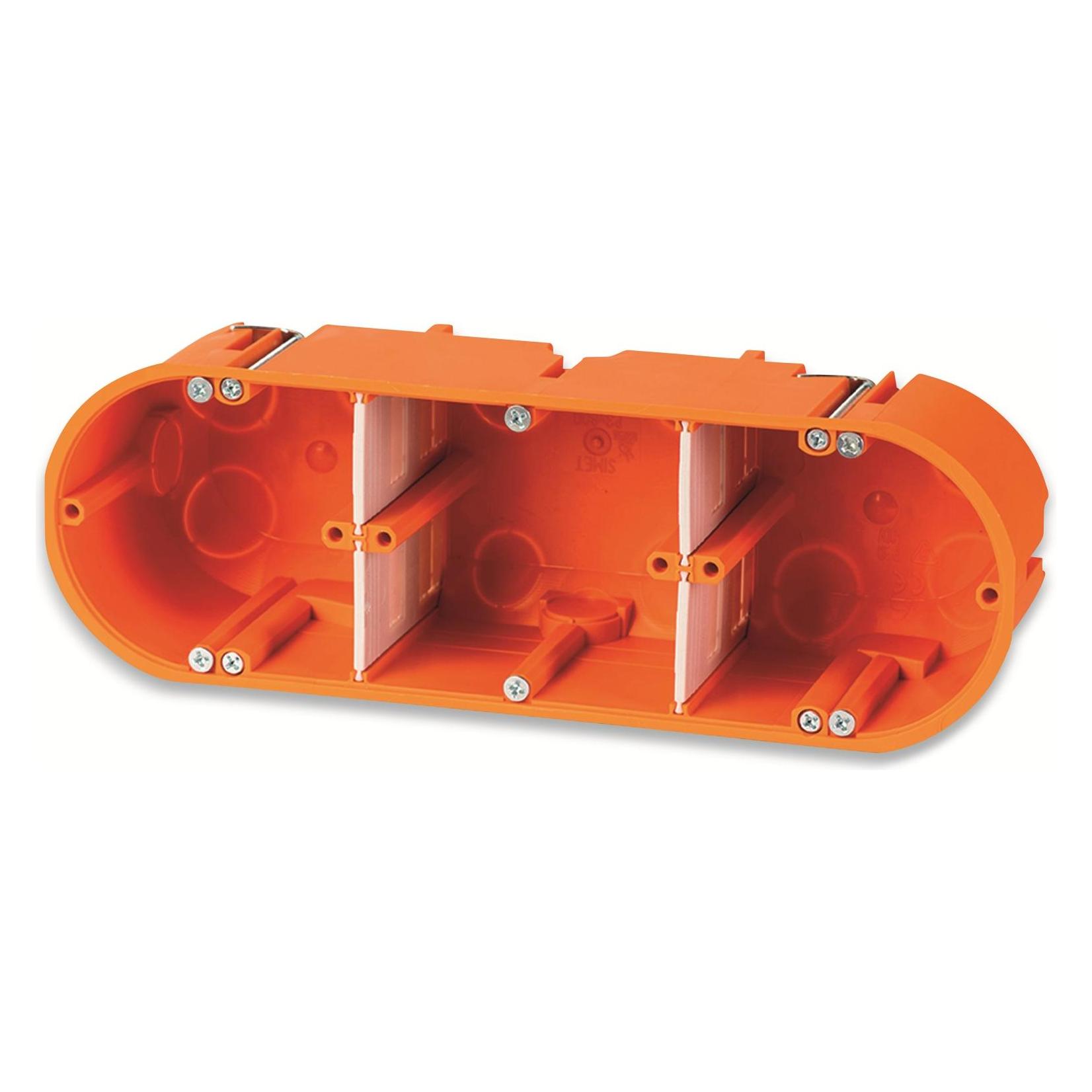 F-Tronic ftronic 3fach Gerätedosen 60mm tief (7350063)