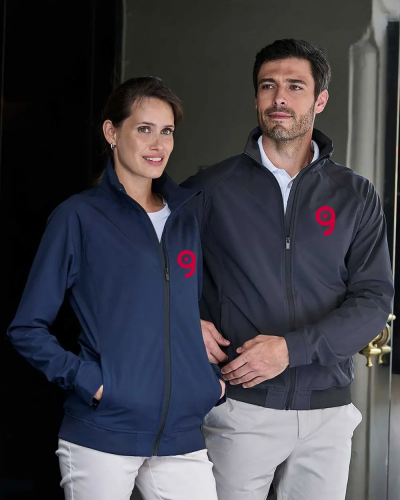 Giacca Club Macron uomo elegante Personalizzate o neutre Teejays