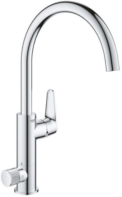 Grohe Blue Pure Baucurve Küchenarmatur 31723000 C-Auslauf, chrom, mit Filterfunktion