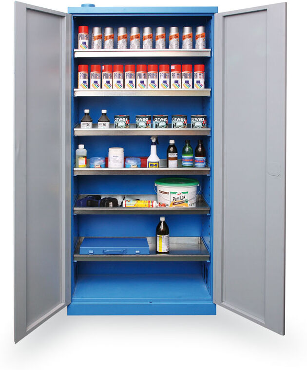 B2B Partner Gefahrstoffschrank, 1920x920x380 mm