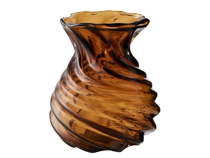 Vase Lolek 16 x 19 x 16cm Marron