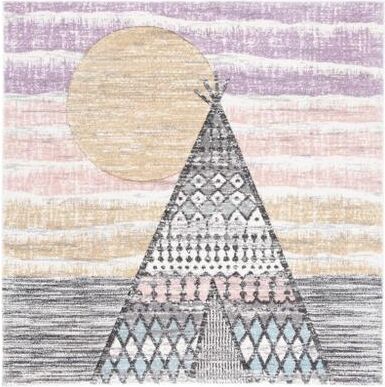 SAFAVIEH Carousel Kids Miko Boho Rug