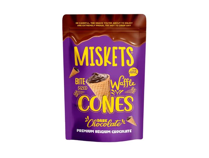 Miskets Cornets Chocolat noir 70 g