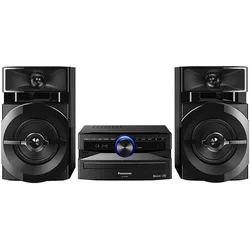 Panasonic SC-UX100 (Bluetooth, CD Player, 2x 150 W), Stereoanlage, Schwarz