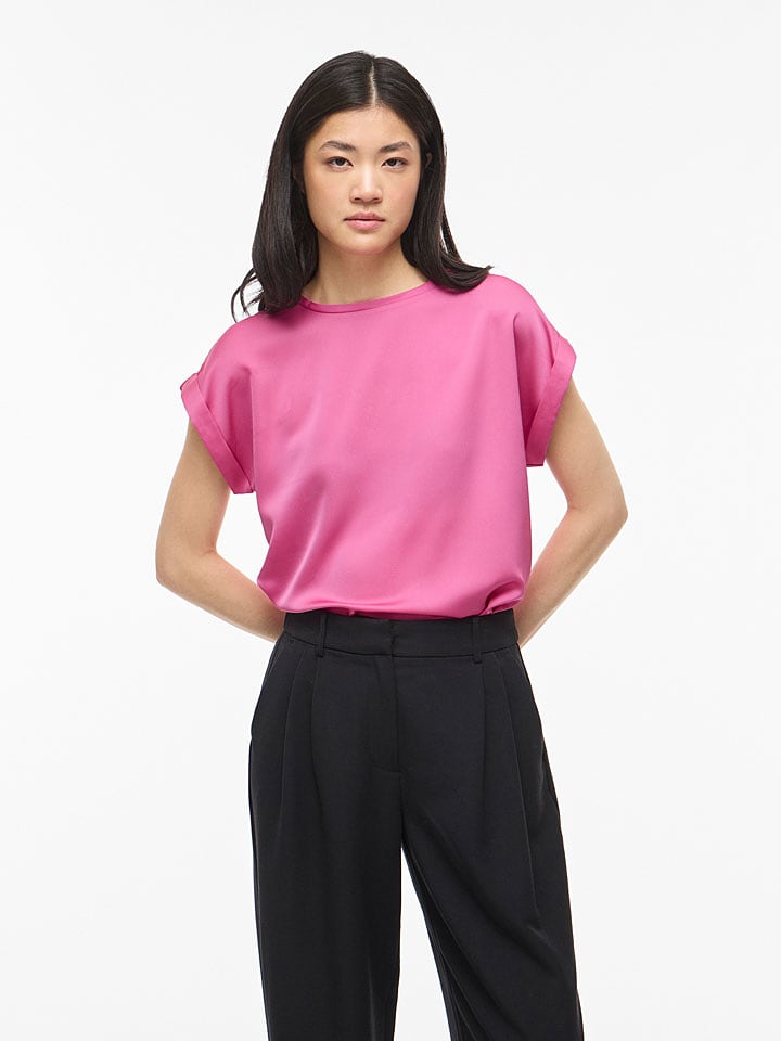 Vila Bluse "Viellette" in Rosa - 34
