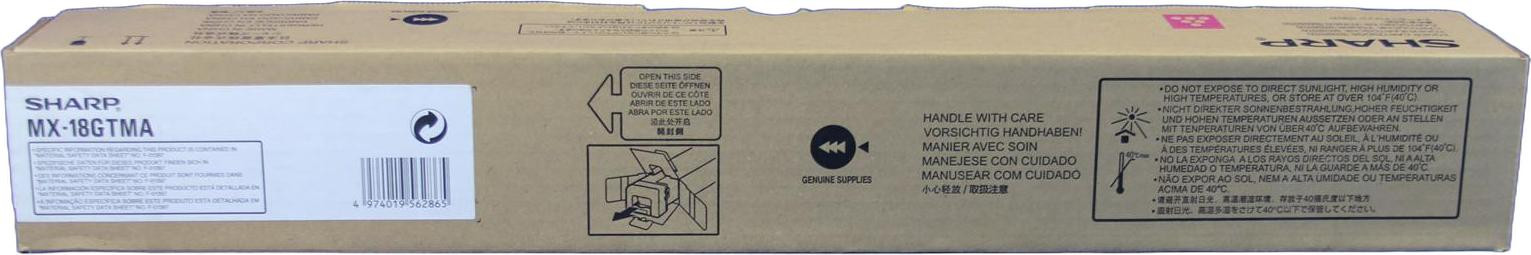 Sharp MX-18GTMA multifunctionele printer, 10.000 afdrukken, paars