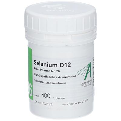 Biochemie Adler 26 Selenium D 12 Tabletten 400 St