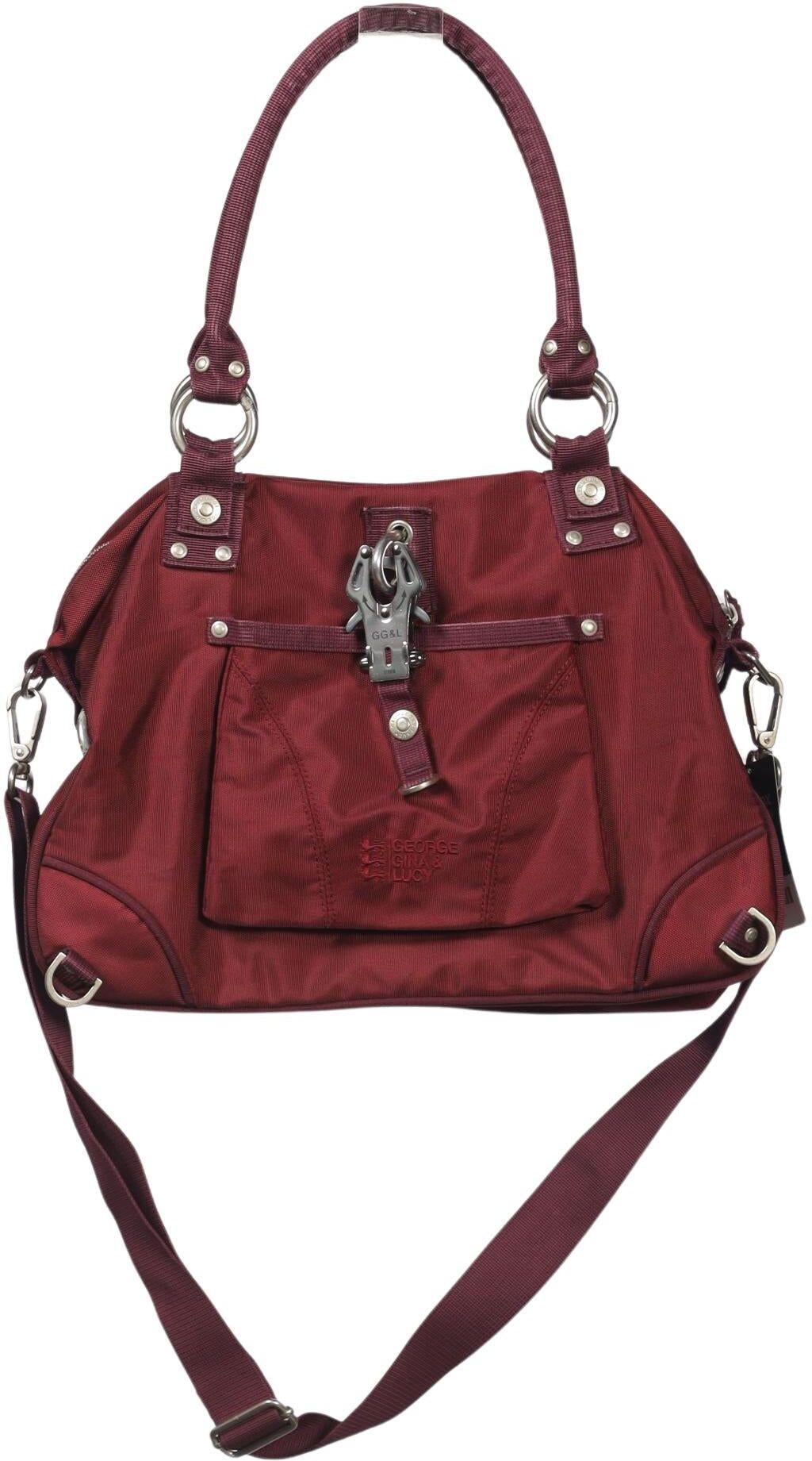 George Gina & Lucy Damen Handtasche gross, Rot, Synthetik - Second Hand
