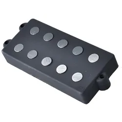 Nordstrand Pickups MM5.2 OLP, 5-string version of the MM4.2, dogeared cover / narrow spacing (OLP), black