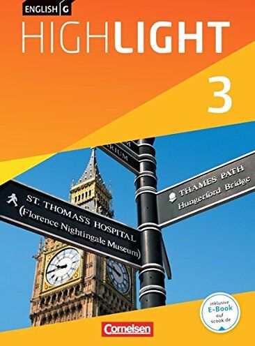 Frank Donoghue - English G Highlight - Hauptschule: Band 3: 7. Schuljahr - Schülerbuch: Kartoniert - Preis vom 14.10.2026 23:07:16 h