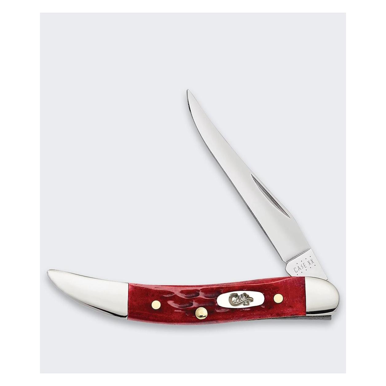 Case Klappmesser Pocket Worn Small Texas Rot (00792)