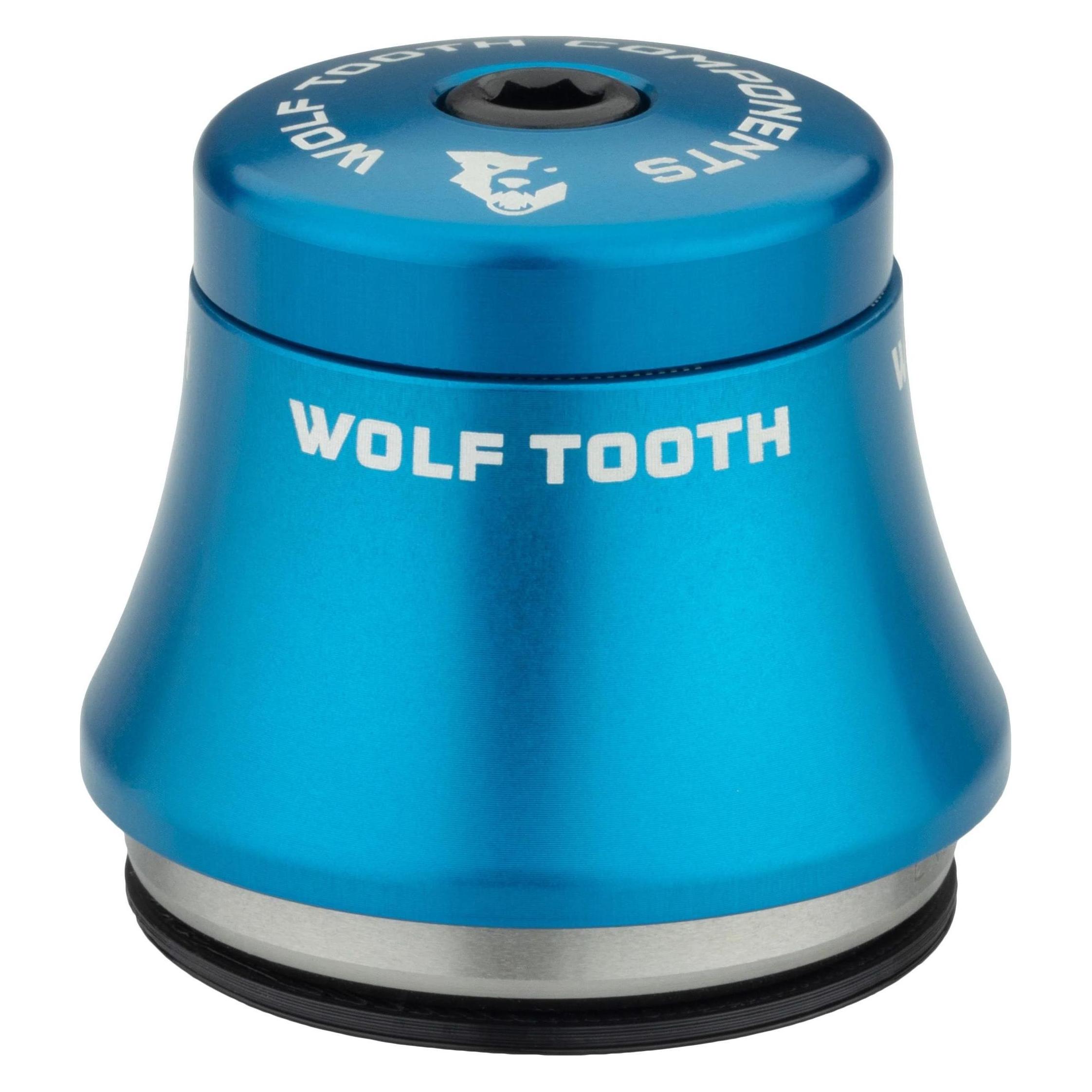 Wolf Tooth Premium Steuersatz Oberteil, 1 1/8", IS41/28.6/H25, blue (33128204)