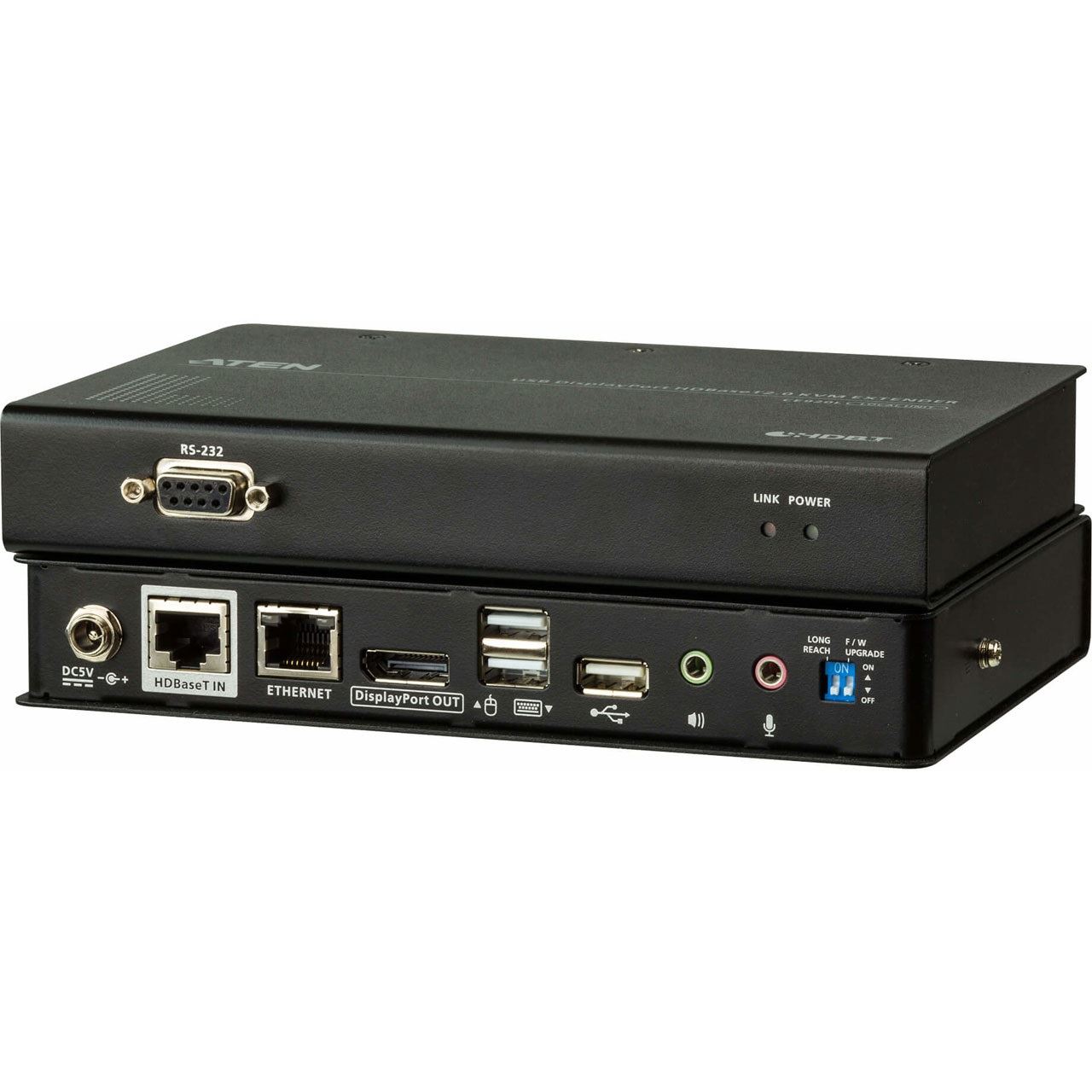 ATEN CE920-ATA-G KVM Konsolen-Extender, USB DisplayPort HDBaseT 2.0 (4K - 100m)