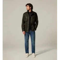 Belstaff für Herren. 105300 Fieldmaster-Jacke in verwaschenem Olivgrün (46), Lässig, Baumwolle