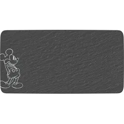 Servierplatte Manufacture Rock Mickey Mouse, schwarz