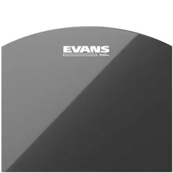 Evans ETP-CHR-R Black Chrome Tompack Rock 10-12-16, Drumhead, Schwarz, Transparent