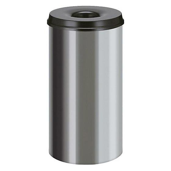 kaiserkraft Edelstahl-Papierkorb (50 l) (9194004)