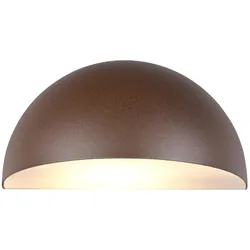 Trio, Gartenbeleuchtung, MAAS - Wandlamp - Roestkleur - excl. 1x E27 4,9 W - Wandmontage - Buitenverlichting - IP44 (E27, IP44)