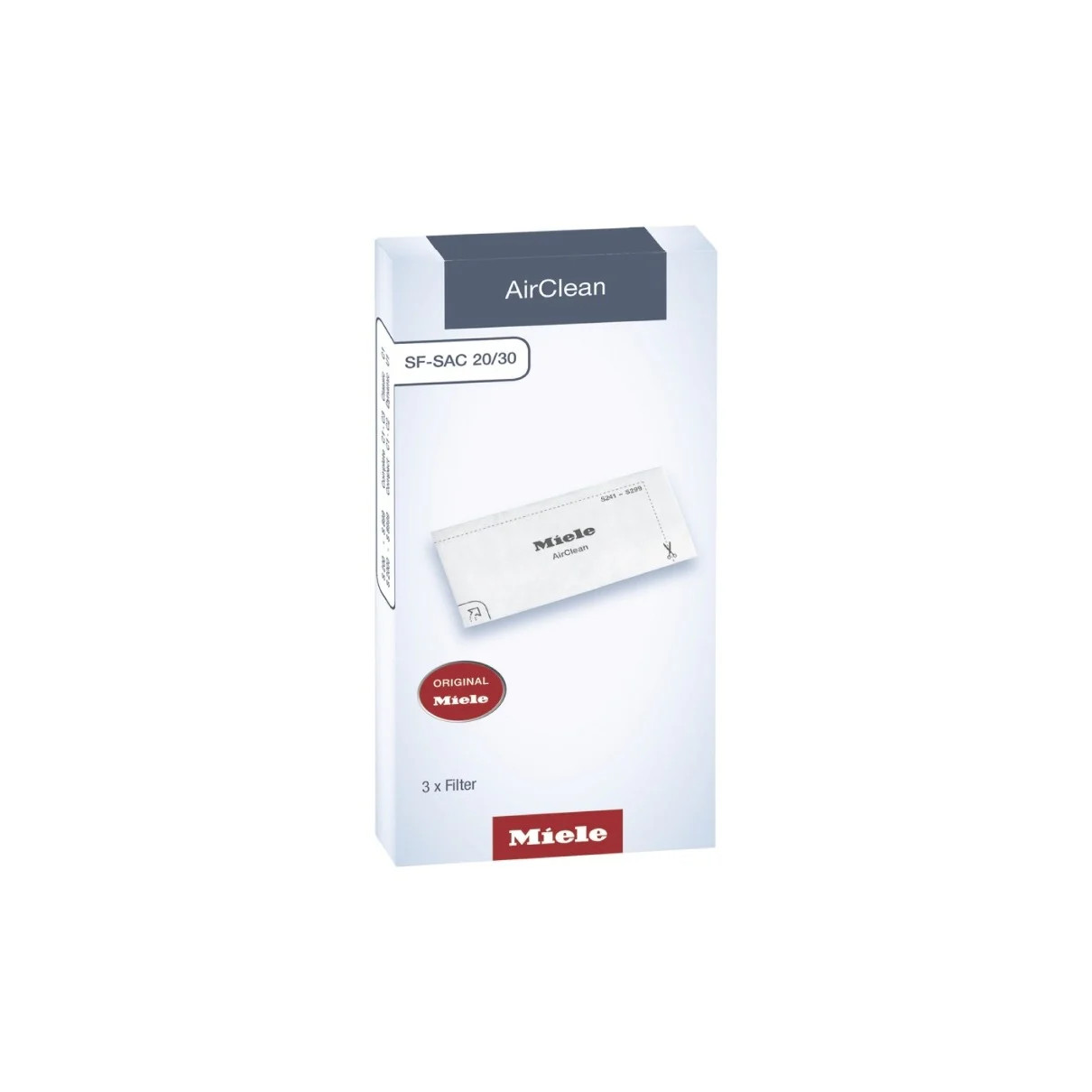 Miele Air-clean-filter Wit