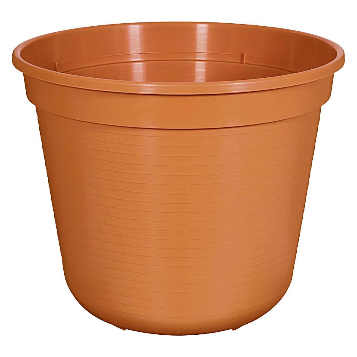 Geli Pflanztopf Standard 24cm terracotta (24 x 20 cm) (GELI) Mindestbestellmenge: 10 Stück