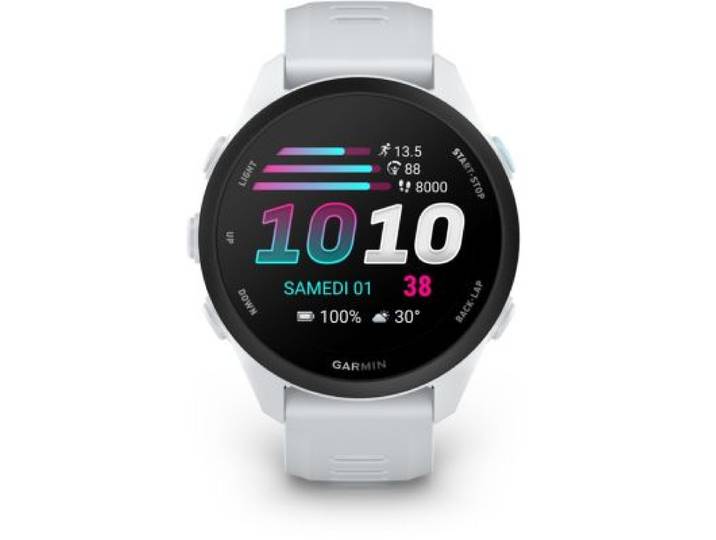 Garmin - Montre Connectée Forerunner 70 Blanc