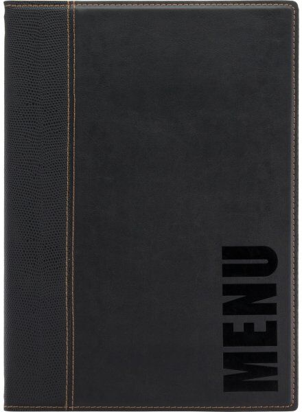 Securit Trendy Menukort   A4   Sort
