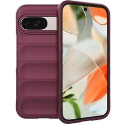 Screenguard CloudCase Google Pixel 9 Hülle (Google Pixel 9), Smartphone Hülle, Rot