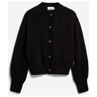 ARMEDANGELS - Women's Winter Cotton Knit Cardigan - Cardigan Gr S schwarz