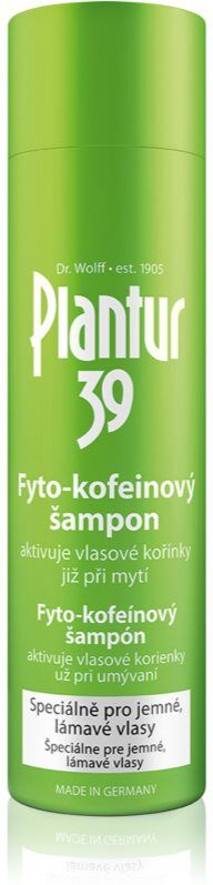 Plantur 39 shampoing à la caféine pour cheveux fins 250 ml