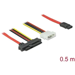 Delock Kabel SAS SFF-8482 + Power > 1 x SATA 7 Pin 0,5 m
