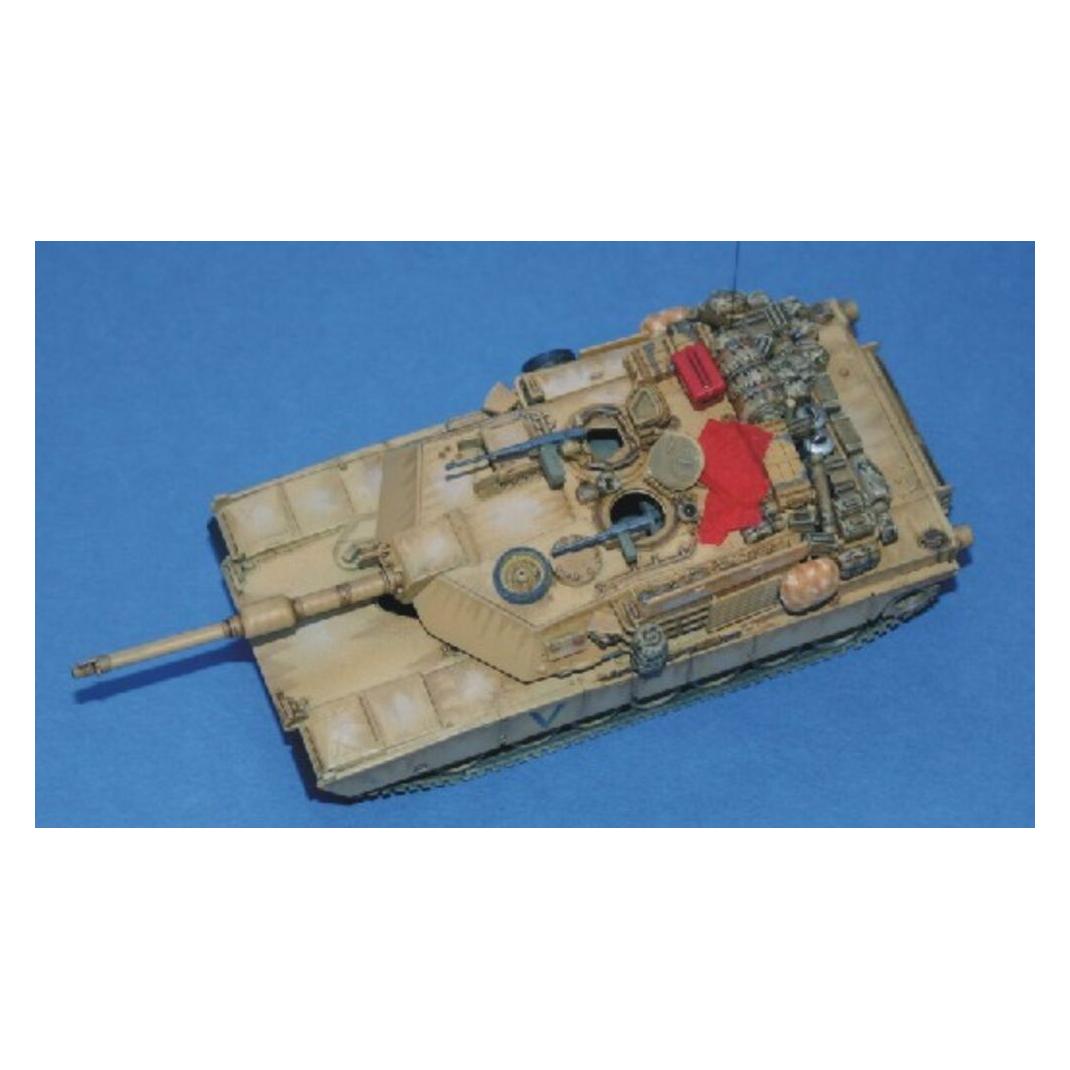 Planet Models M1A1 Abrams - Irak Krieg Zusatzausrüstung, Iraq war equipment set. (129-MV064)